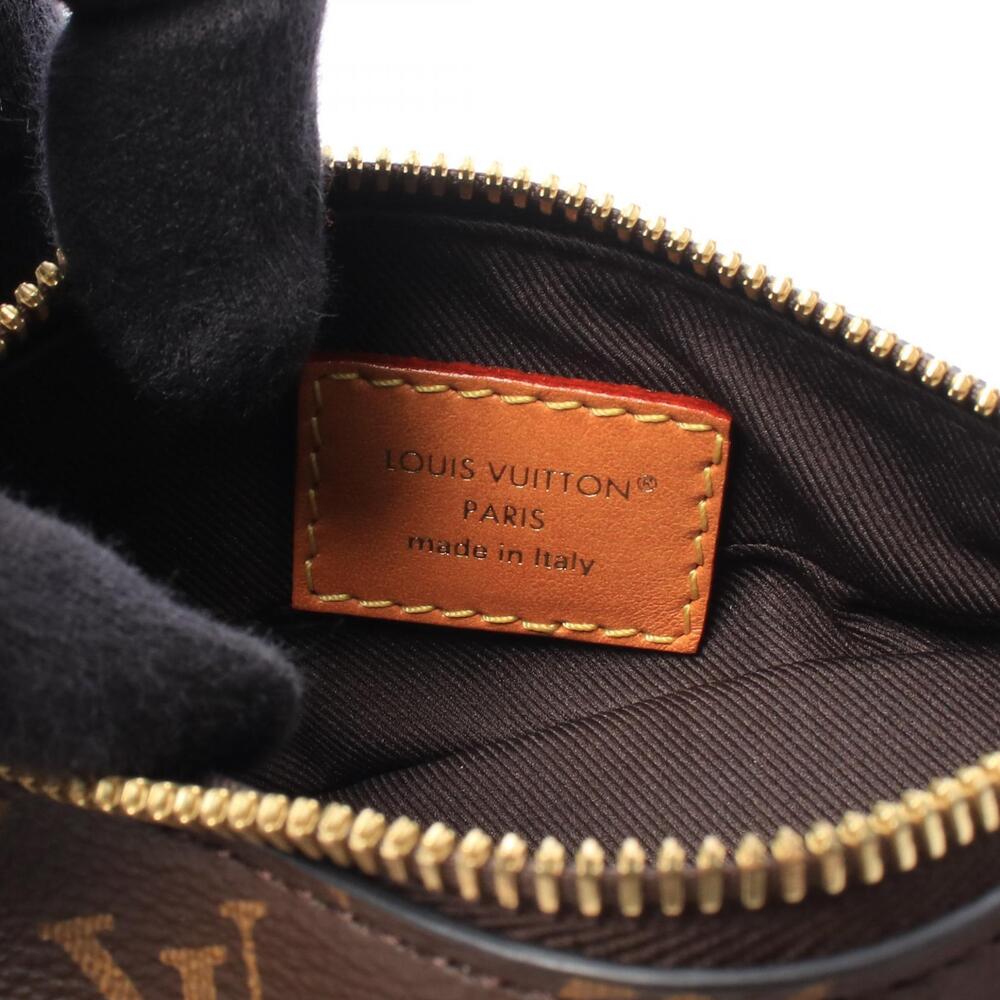 Louis Vuitton Dolphin Bag Monogram Canvas Leather Shoulder Bag Brown - Picture 4 of 8